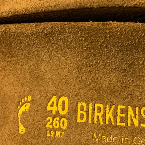 Birkenstock Madrid black slides sandals woman’s 9 men’s 7 - Picture 4 of 11